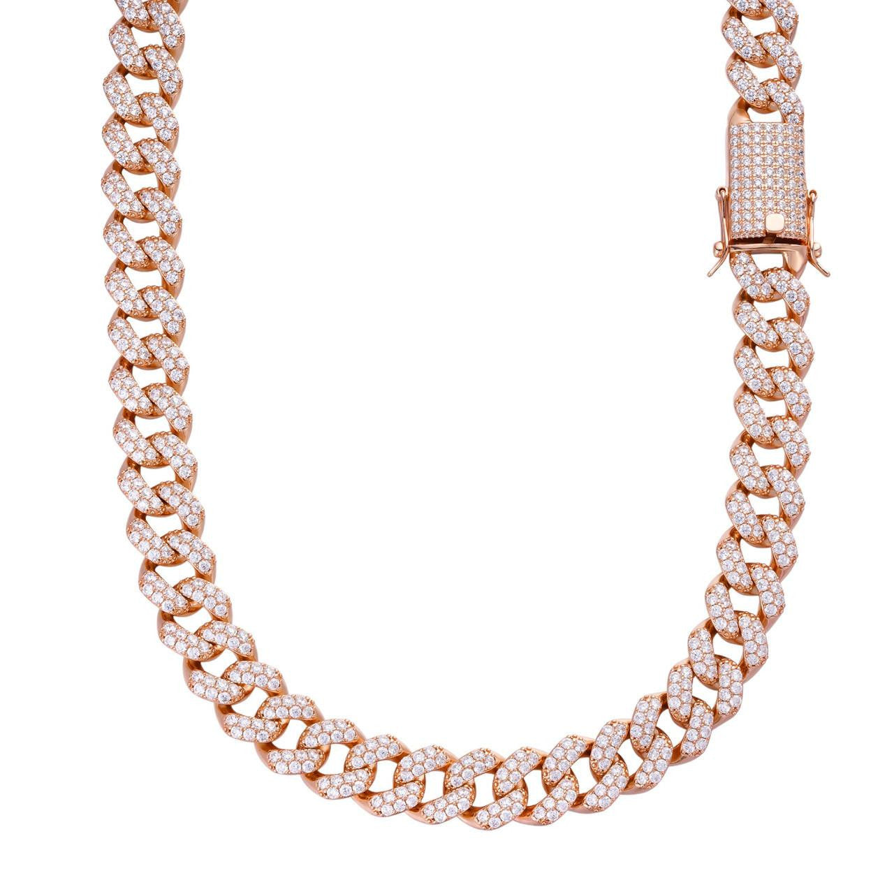 Moissanite Cuban Link Chain