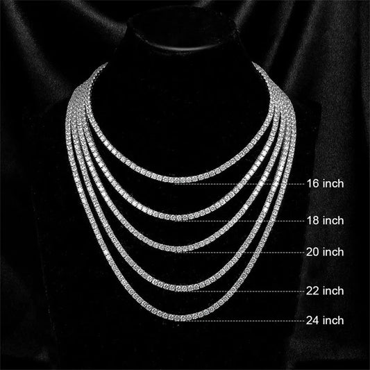 Moissanite Tennis Chain