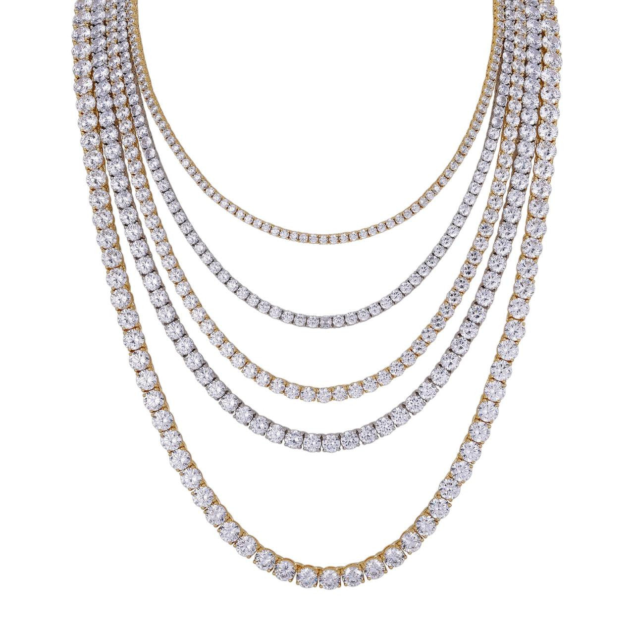 Moissanite Tennis Chain