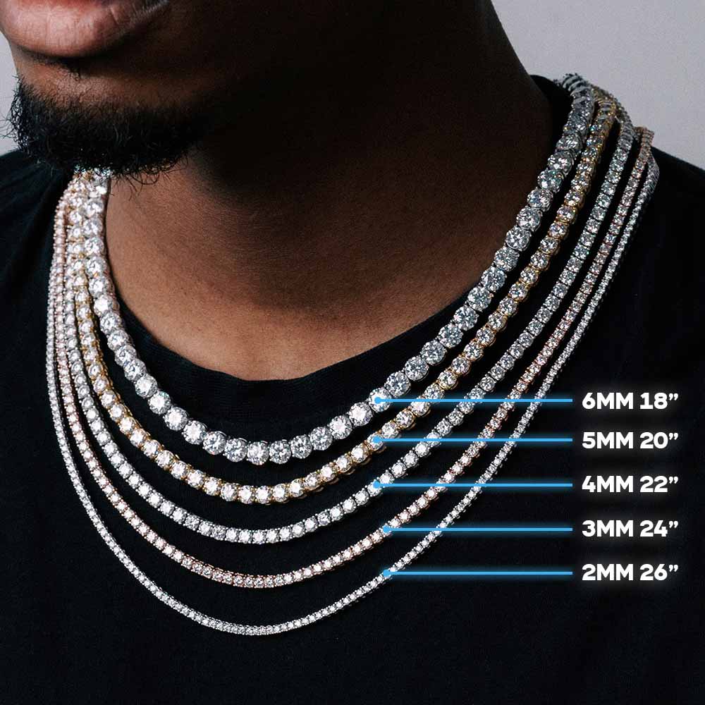 Moissanite Tennis Chain