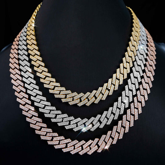 Moissanite Cuban Link Chain