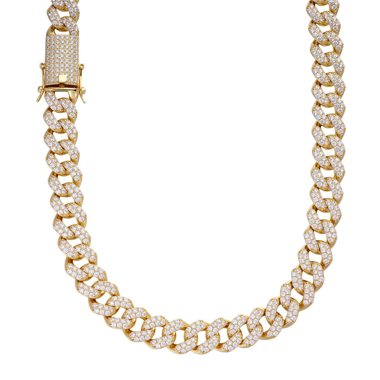 Moissanite Cuban Link Chain